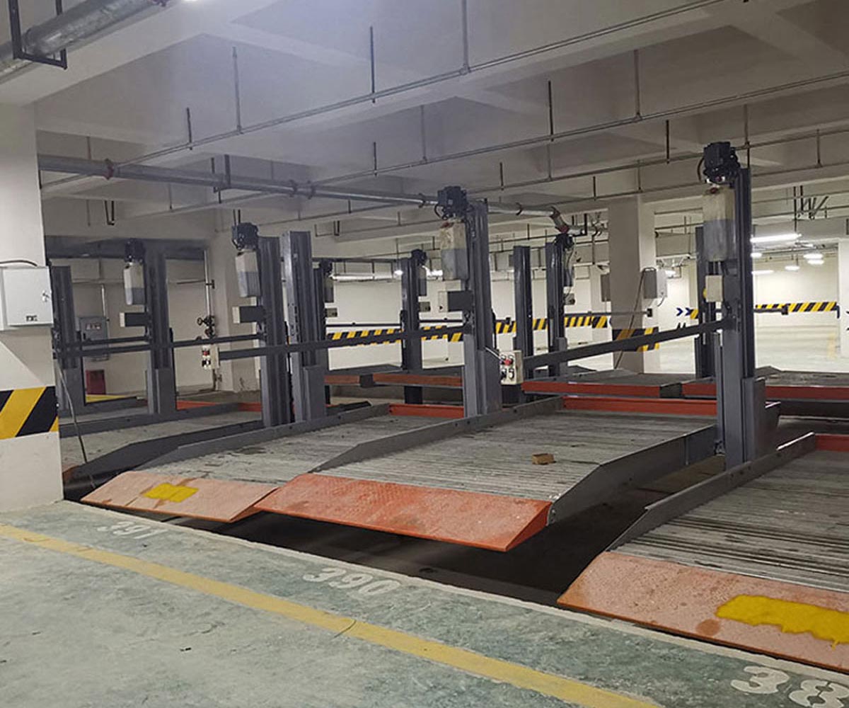 兩當(dāng)雙層升降橫移式立體停車位回購