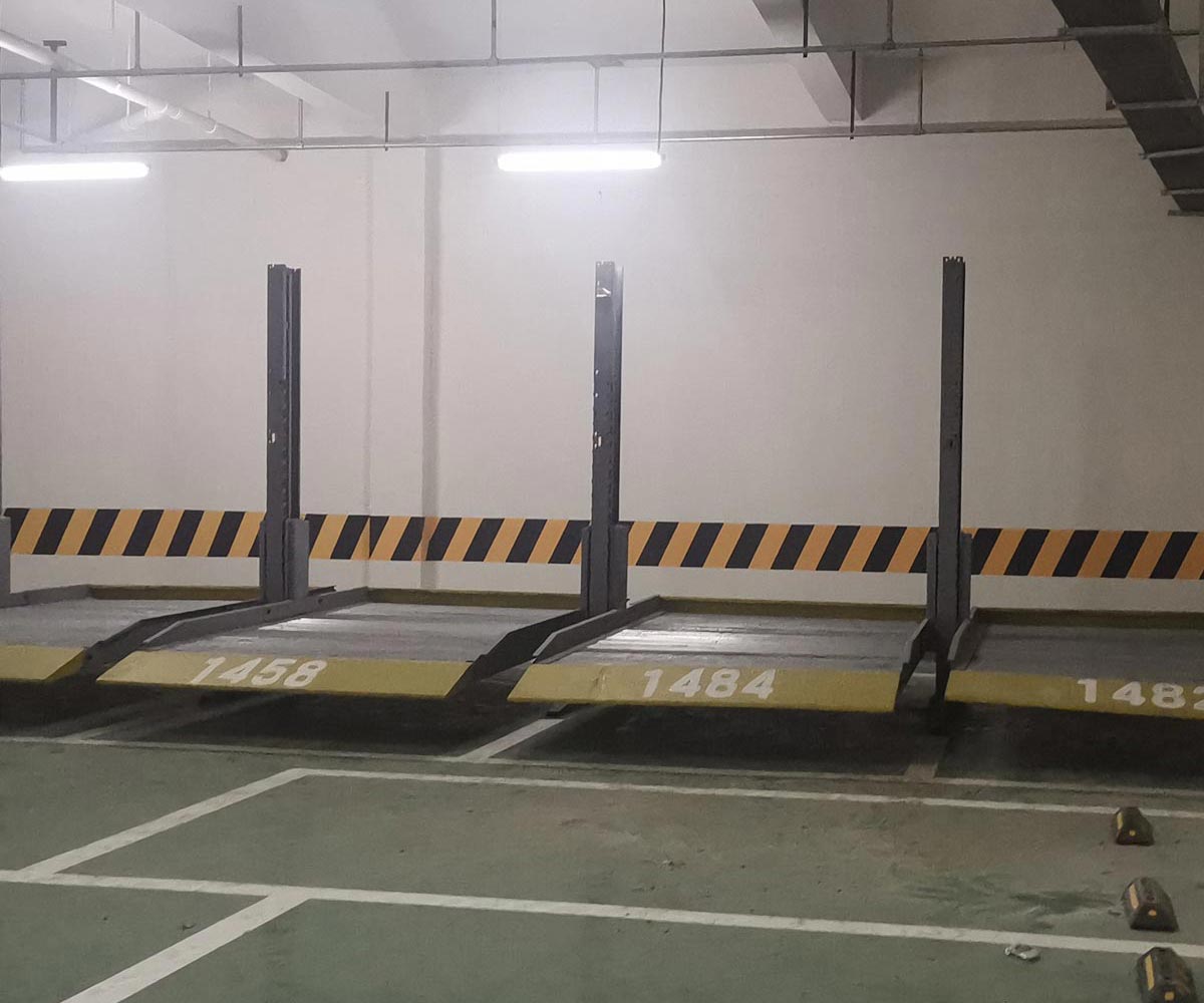 玉門兩柱簡易類立體停車設(shè)備維保