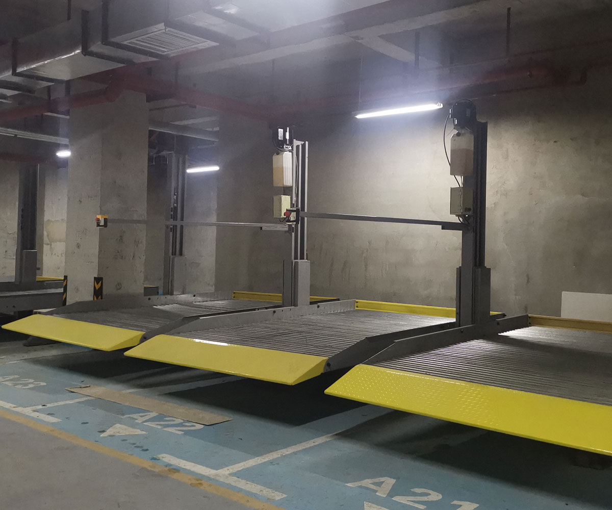 楊陵四柱簡易式機械式停車位價格