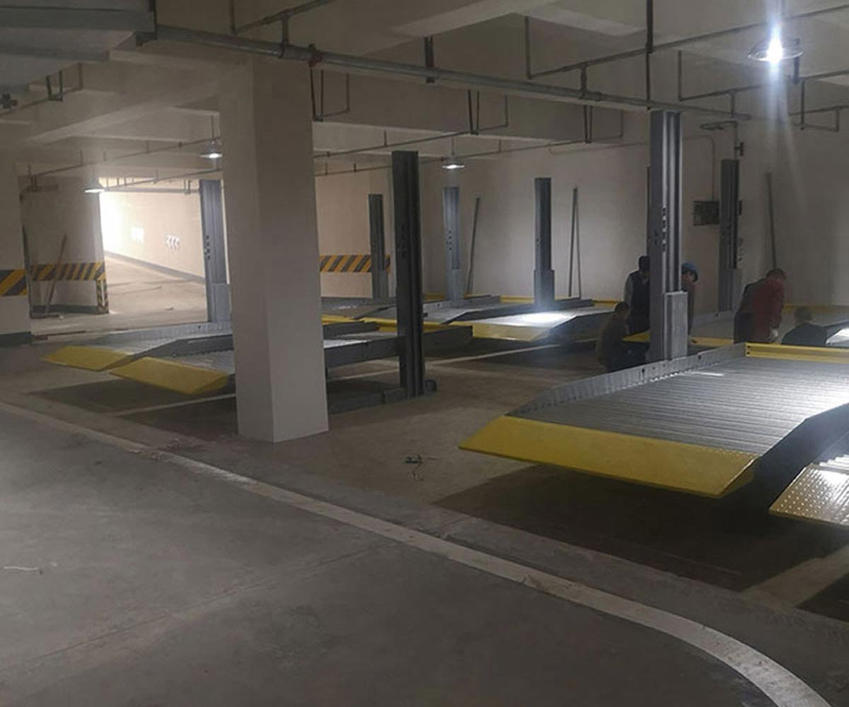 白銀兩柱式停車(chē)設(shè)備租賃