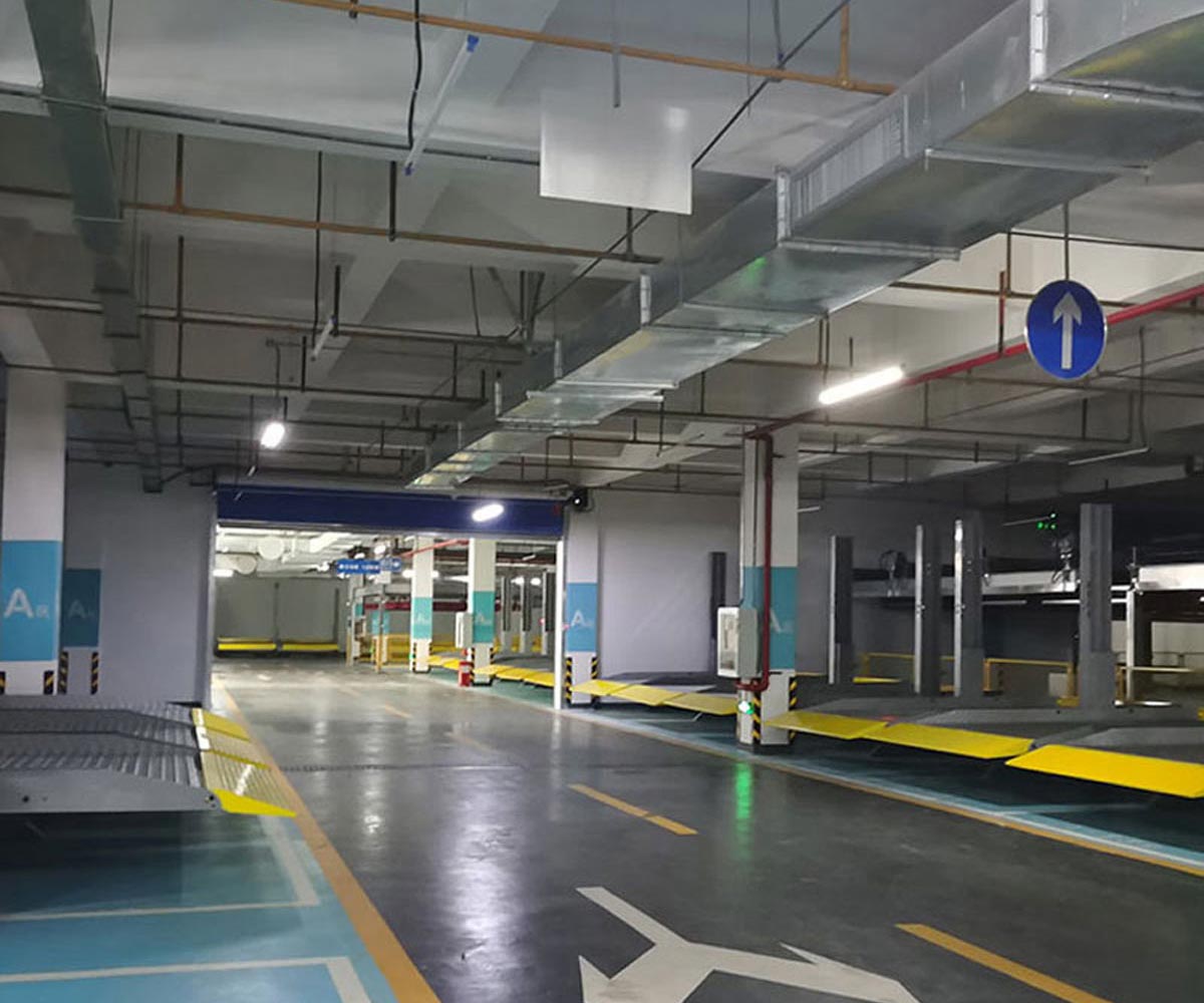 楊陵三層升降橫移式停車設備收購
