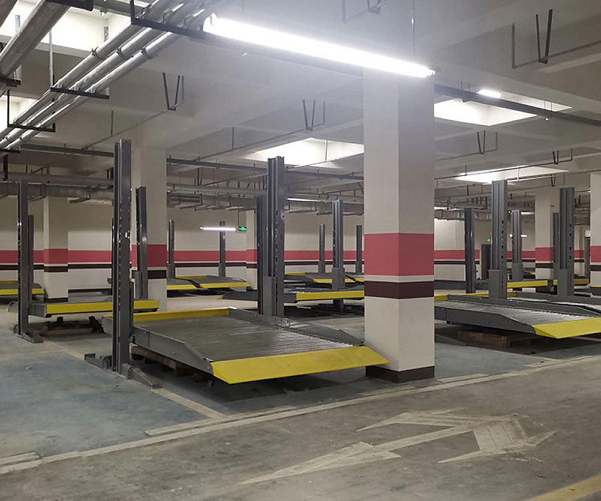 金昌二層升降橫移式停車庫(kù)廠家