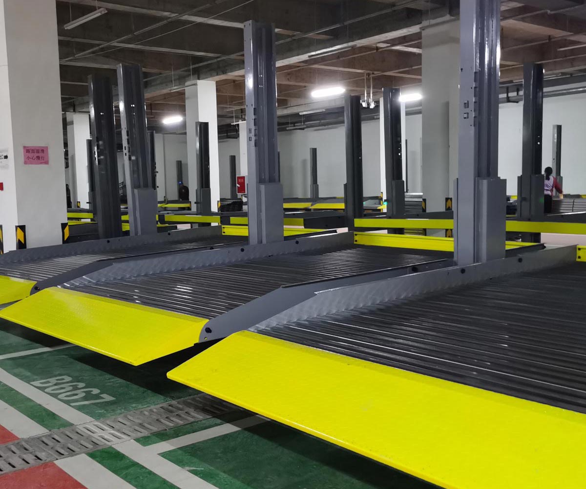 兩當(dāng)兩層升降立體車庫停車設(shè)備租用