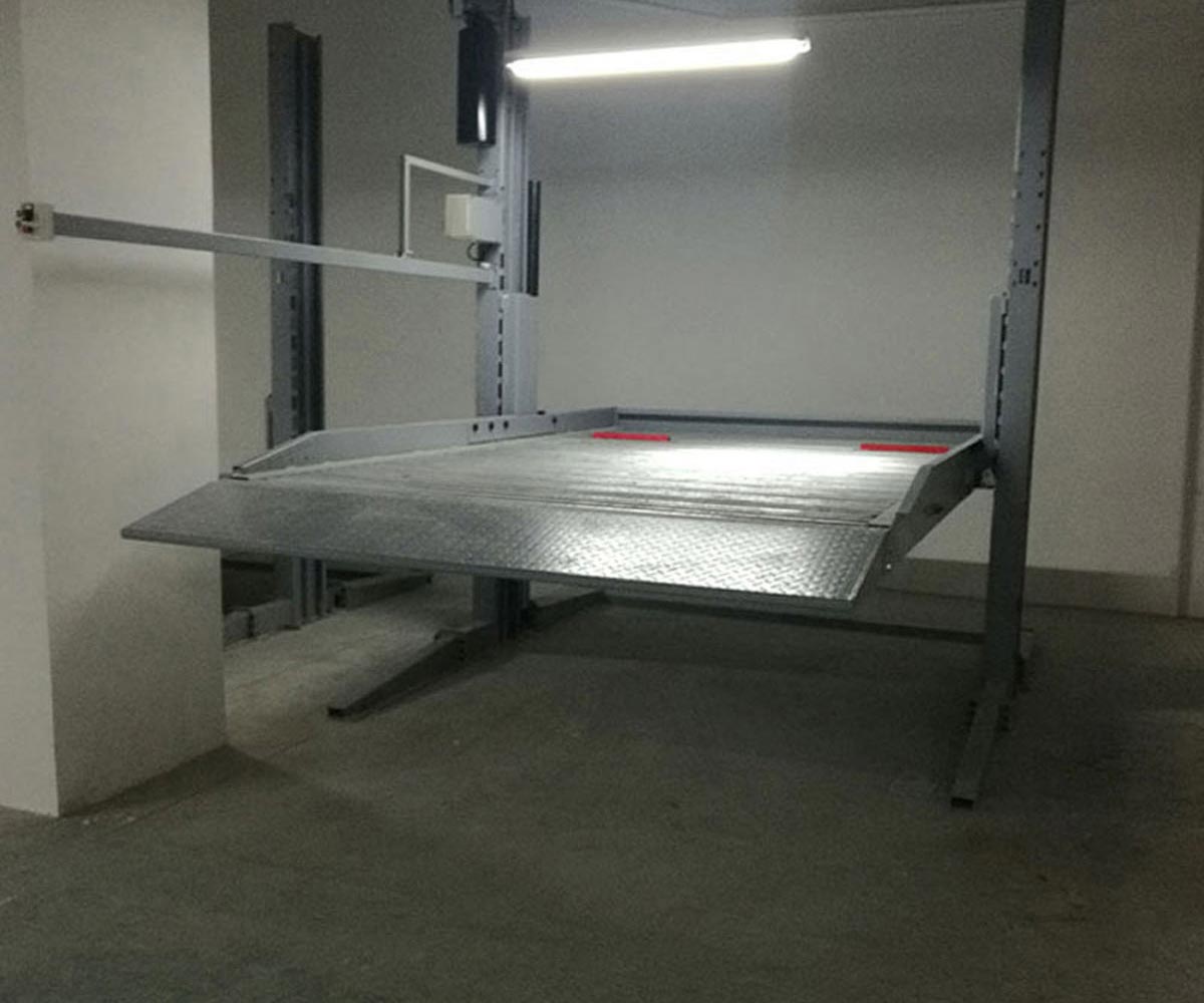 榆中兩層升降式停車設(shè)備安裝