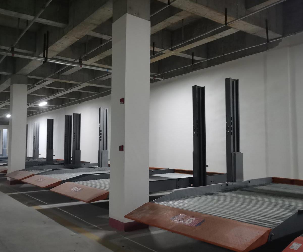 子長PSH升降橫移式機(jī)械式立體車庫過規(guī)劃