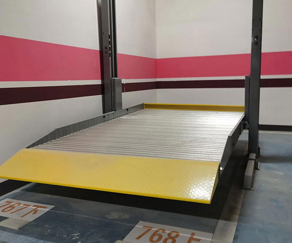 上下升降立體停車(chē)位回收