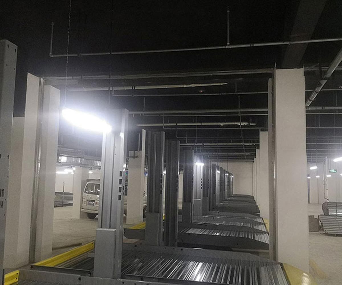 洛南升降橫移式立體車庫工作原理