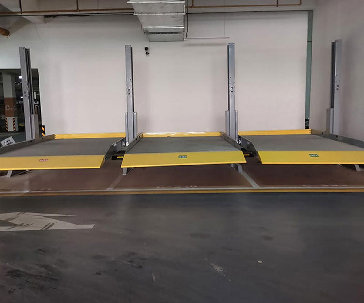 南鄭解讀立體車庫的智能稱重裝置