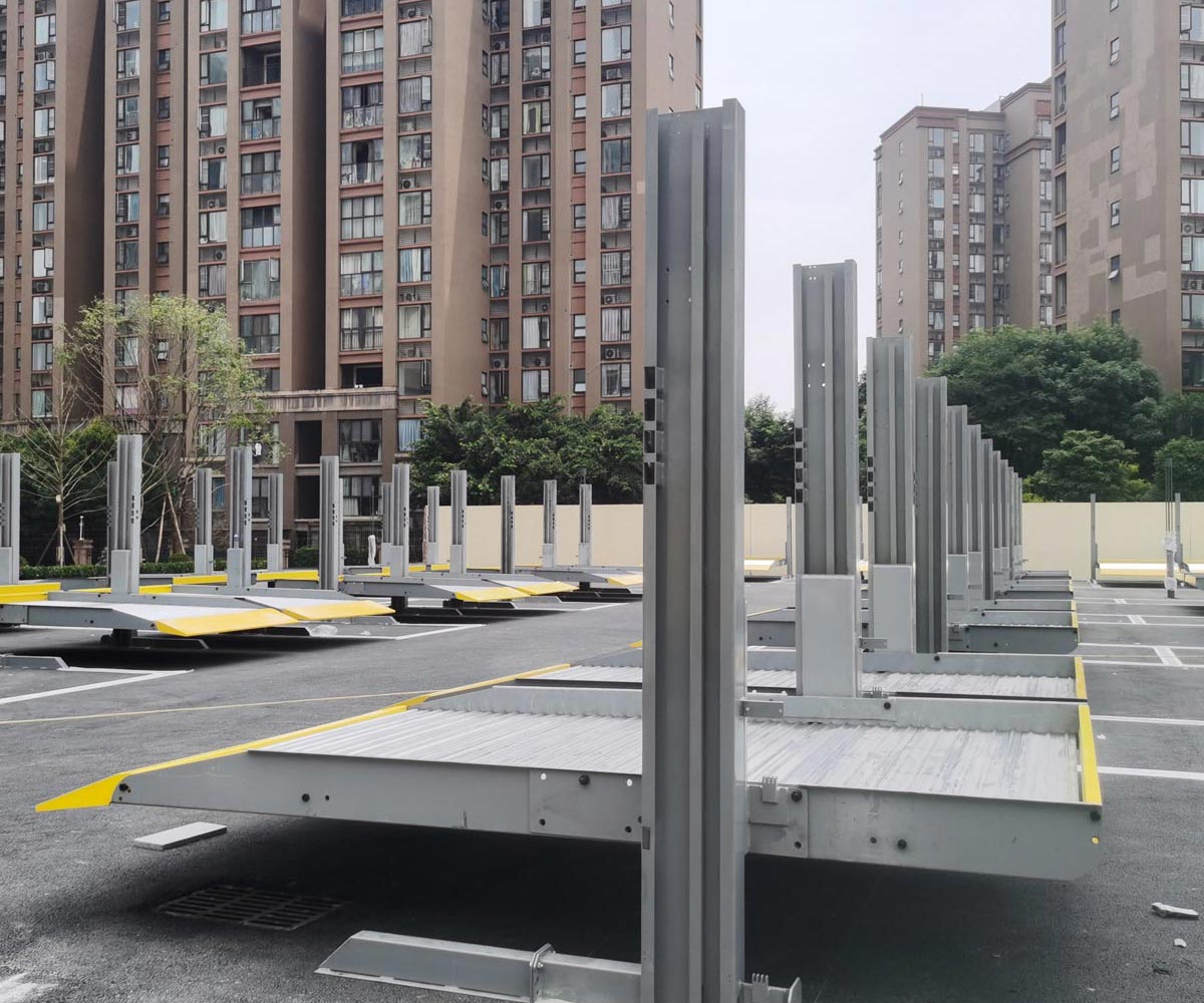 金塔PSH四層升降橫移類停車設(shè)備（負(fù)二正二地坑式）技術(shù)參數(shù)