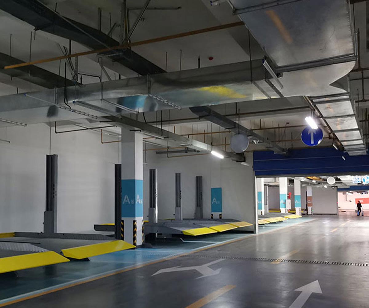 王益立體車庫可幫醫(yī)院解決停車難問題