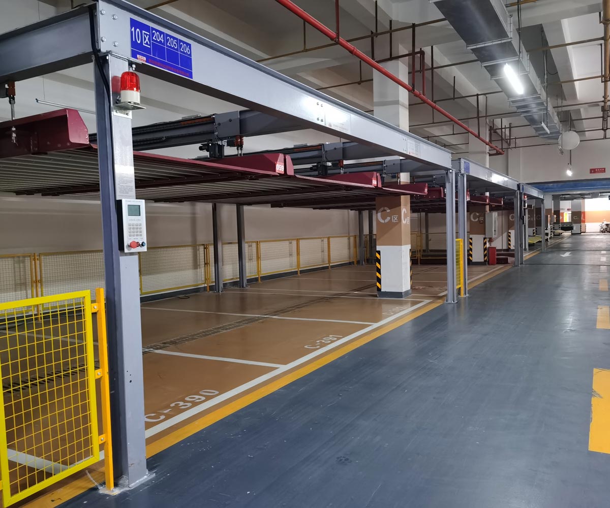 洛南地下室升降式機械停車庫