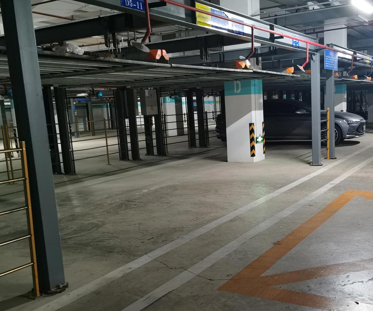 兩當(dāng)兩柱式立體停車庫