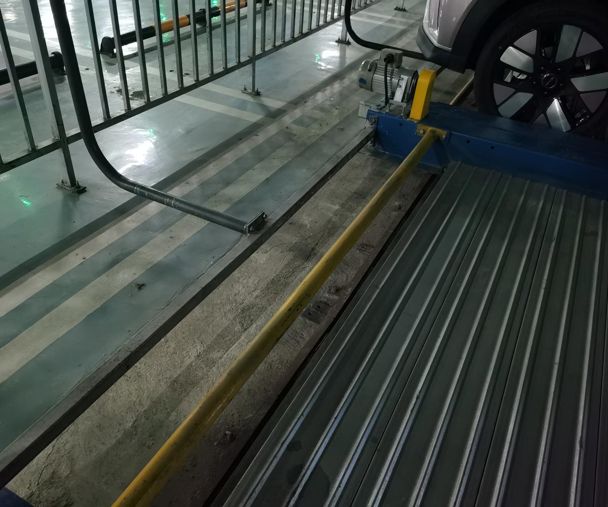 榆中四層帶一層地坑升降橫移式自動(dòng)立體停車庫