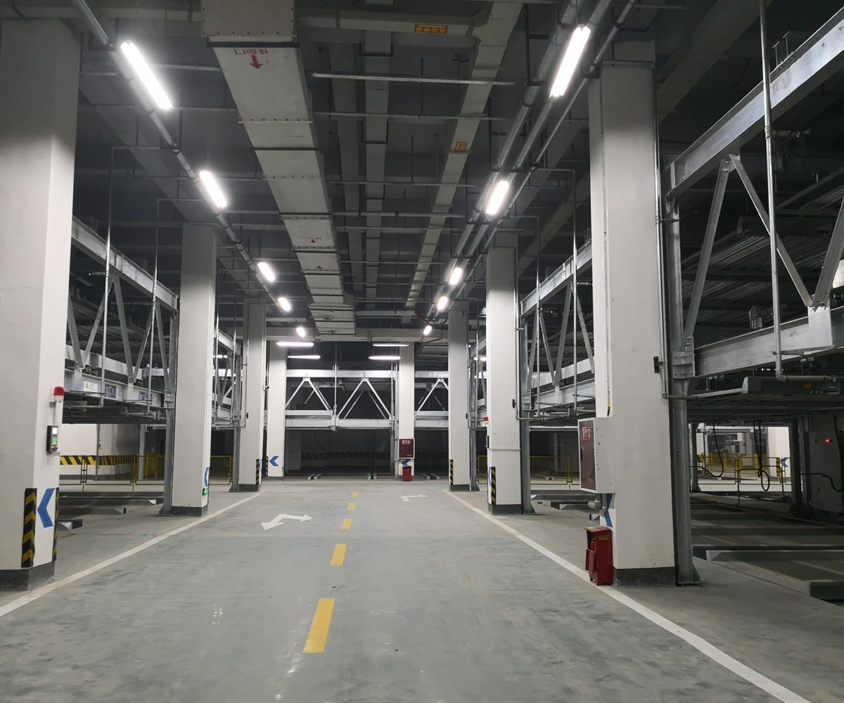 子長4-6層升降橫移式自動(dòng)立體停車庫